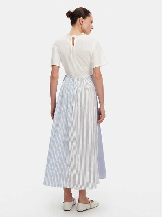 Weekend Max Mara Weekend Max Mara Haljina za svaki dan Brozno 2515621082 Bijela Relaxed Fit