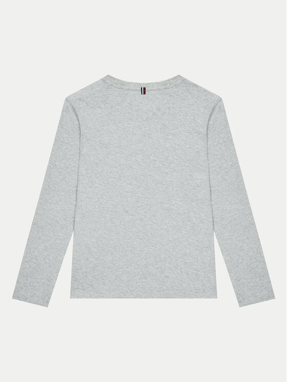 Tommy Hilfiger Tommy Hilfiger Blūze KB0KB04141 D Pelēks Regular Fit