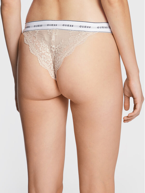 Guess Guess Brazílske nohavičky Belle O97E01 KBBT0 Béžová