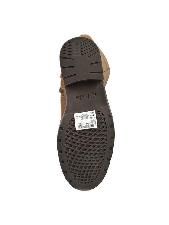 Clarks Oficerki Orinoco Eave 261040715 Br zowy Modivo.pl