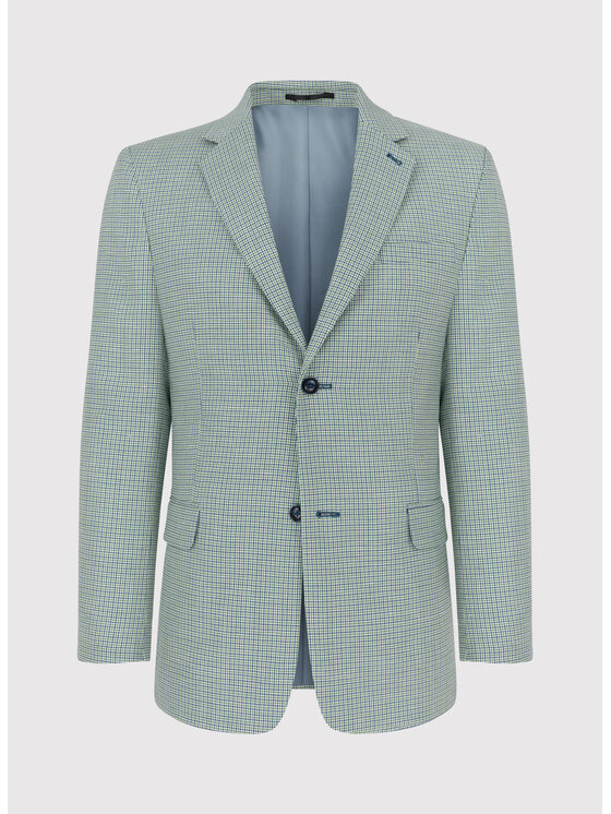 Pako Lorente Pako Lorente Marynarka P22SP-3X-005 Zielony Slim Fit