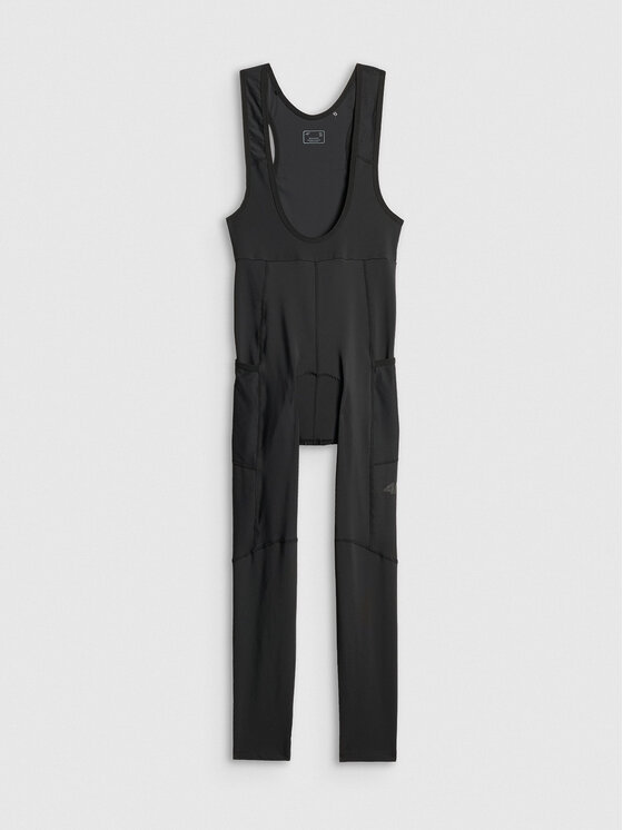4F 4F Spodnie materiałowe ALTERNATIVE PATH Czarny Slim Fit