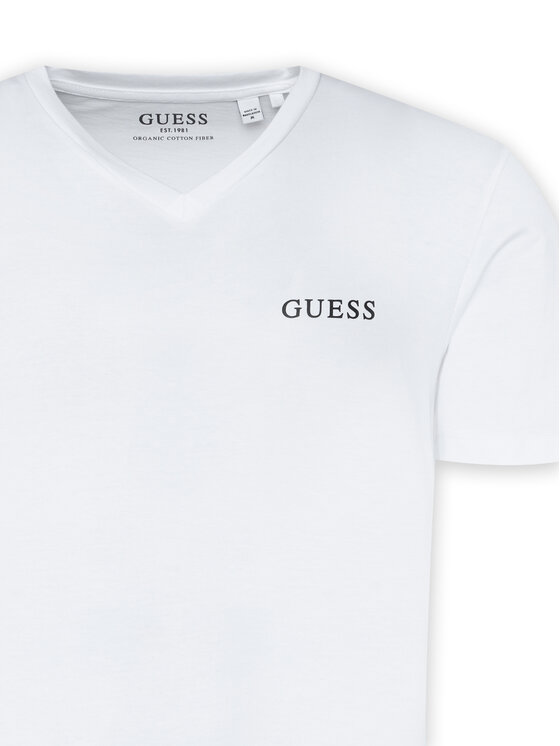 Guess Guess Póló szett U5BG58 KCAM1 Fehér Regular Fit
