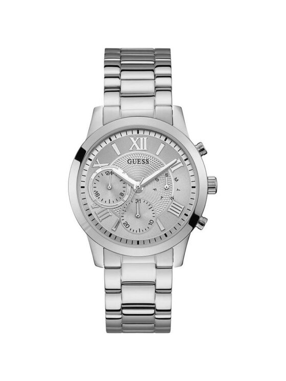 Guess Guess Hodinky W1070L1 Stříbrná