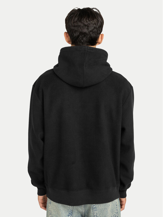 Element Element Džemperis Capsule Rain Polar Po ELYFT00203 Juoda Relaxed Fit