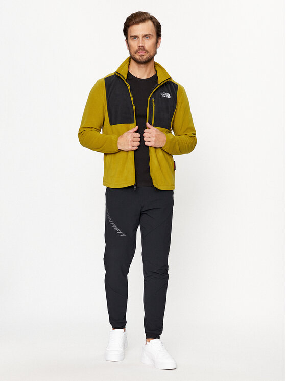 Polaire tnf jaune hot sale