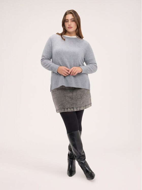 Fiorella Rubino Fiorella Rubino Maglione M301L008583N013 Grigio Regular Fit