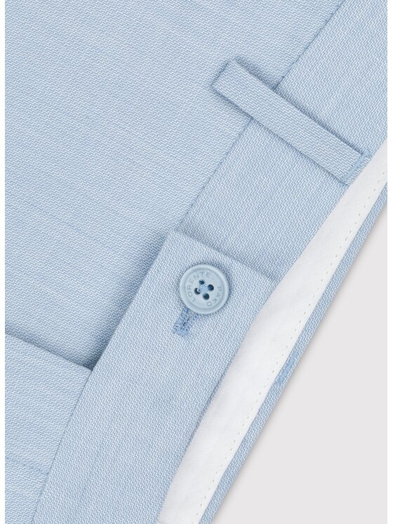 Pako Lorente Pako Lorente Spodnie garniturowe P24SF-6G-013 Błękitny Slim Fit