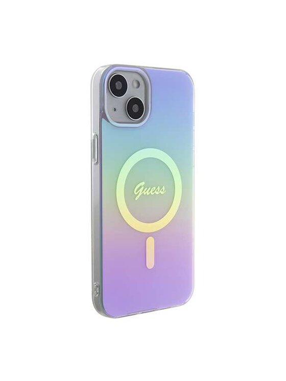 Guess Guess Etui na telefon Apple iPhone 15 Fioletowy