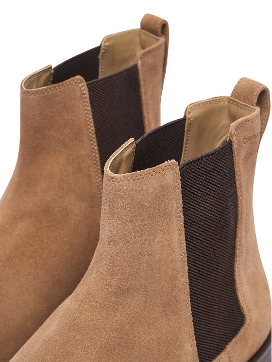 Calvin Klein Calvin Klein Klassische Stiefeletten Ess Rubber Chelsea Su HM0HM02055 Beige