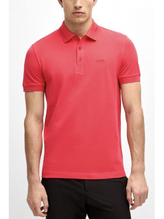 HUGO BOSS HUGO BOSS Polo Paddy 50469055 Czerwony Regular Fit