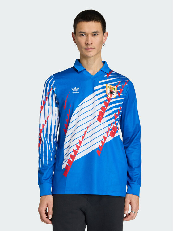 adidas adidas Bluza techniczna 162083 Niebieski jasny Regular Fit