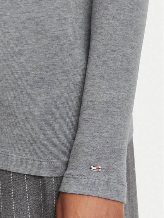 Tommy Hilfiger Tommy Hilfiger Golf WW0WW52361 Szary Slim Fit