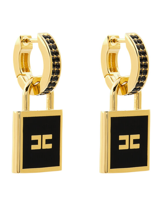 Elisabetta Franchi Elisabetta Franchi Kõrvarõngad OR-27-K46E2-V270 Must