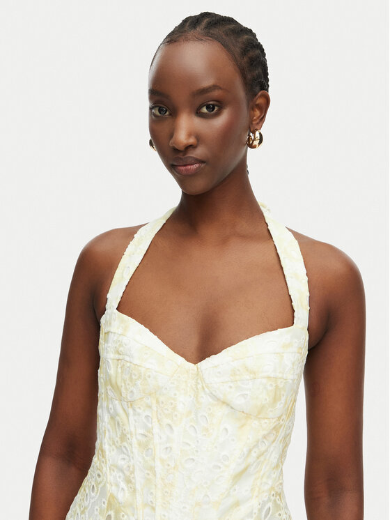 Bardot Bardot Sommerkleid Pollie 60344DB Gelb Regular Fit