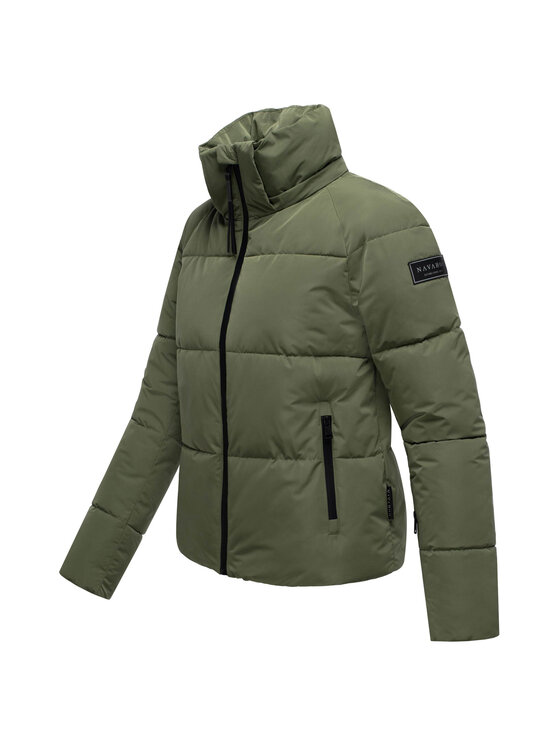 Navahoo Navahoo Kurtka zimowa Frostherz Zielony Regular Fit
