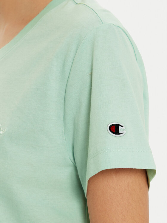 Champion Champion Футболка 117650 Зелений Slim Fit