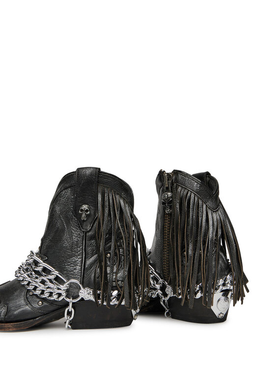 NEW ROCK NEW ROCK Kovboju apavi M-WSTM003TES-S1 Melns