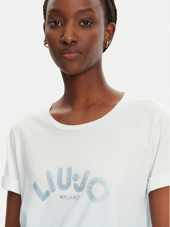 Liu Jo Liu Jo Tricou TA5267 JS923 M9112 Albastru Regular Fit