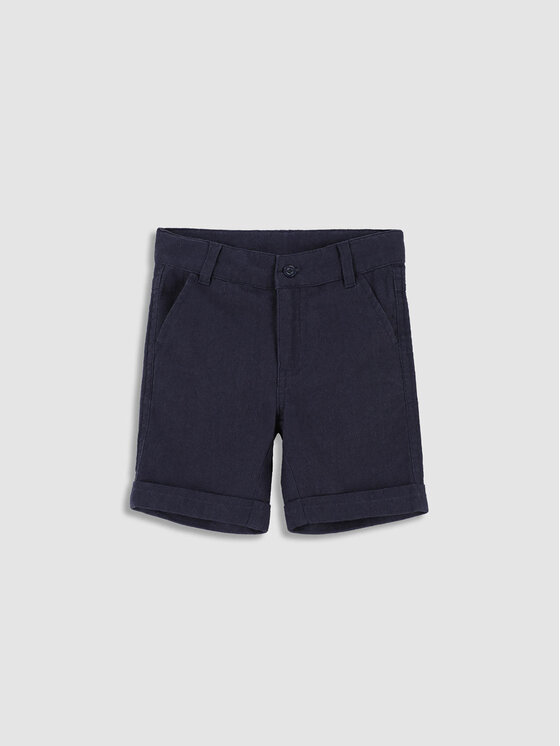 Coccodrillo Coccodrillo Bavlnené šortky WC3119501EBB Tmavomodrá Regular Fit
