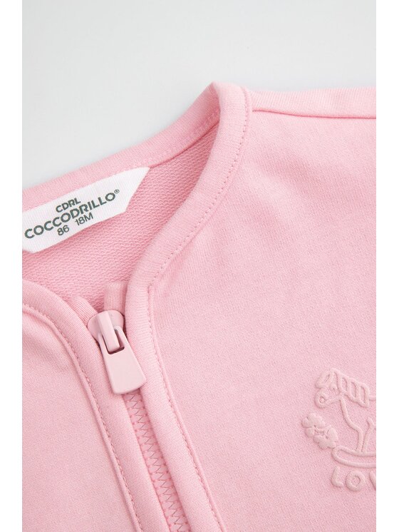 Coccodrillo Coccodrillo Mikina WC6132201FGN-033 Ružová Regular Fit