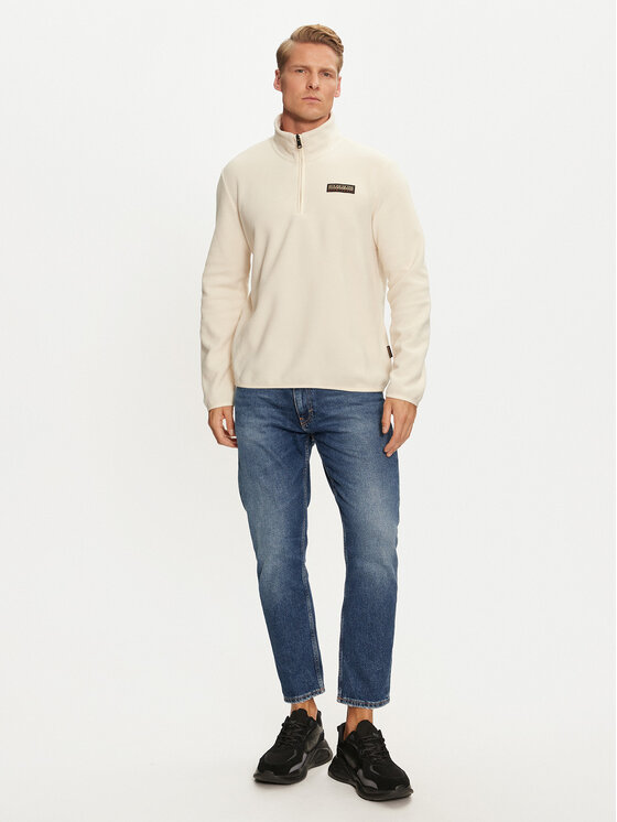 Napapijri Napapijri Флісовий реглан NP0A4HDV Бежевий Regular Fit