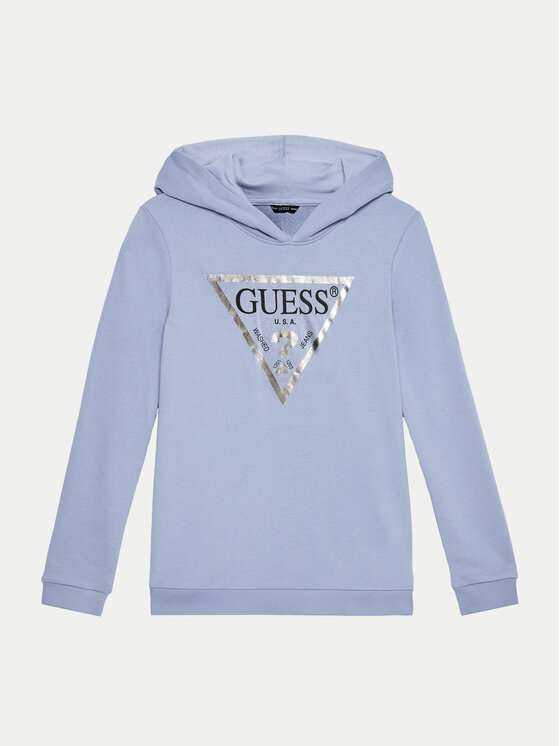 Guess Guess Μπλούζα J83Q14 KAUG0 Μπλε Regular Fit