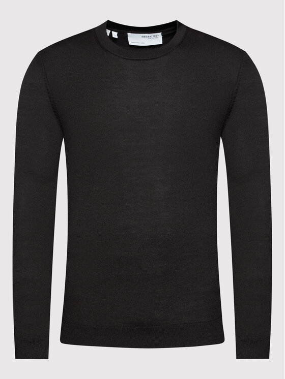 Selected Homme Selected Homme Pulover Town 16079772 Črna Regular Fit
