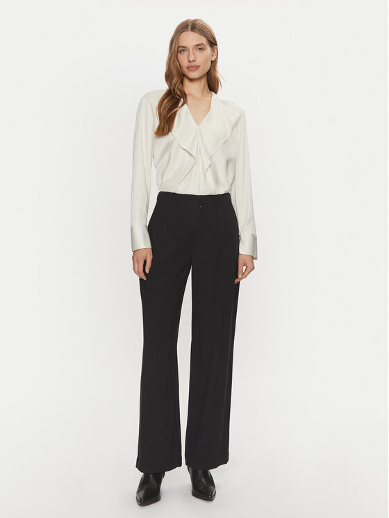 Calvin Klein Calvin Klein Blúz K20K208067 Ekru Regular Fit