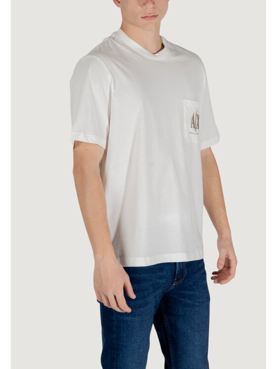 Armani Exchange Armani Exchange T-shirt XM000366 AF12308 Bianco Shirt Fit