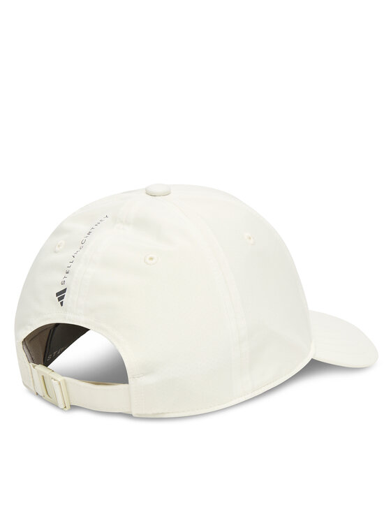 adidas by Stella McCartney adidas by Stella McCartney Czapka z daszkiem JZ5519 Beżowy