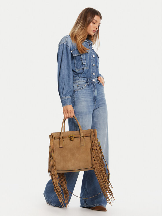 MICHAEL Michael Kors MICHAEL Michael Kors Torbica Hamilton Moderne 30F5ANXS3S Smeđa