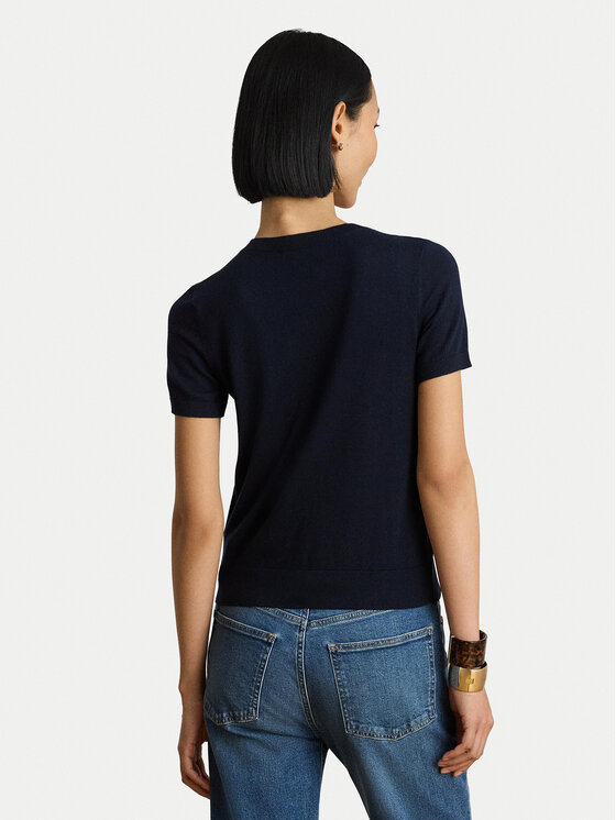 LAUREN RALPH LAUREN LAUREN RALPH LAUREN T-shirt 200P14055003 Tamnoplava Regular Fit