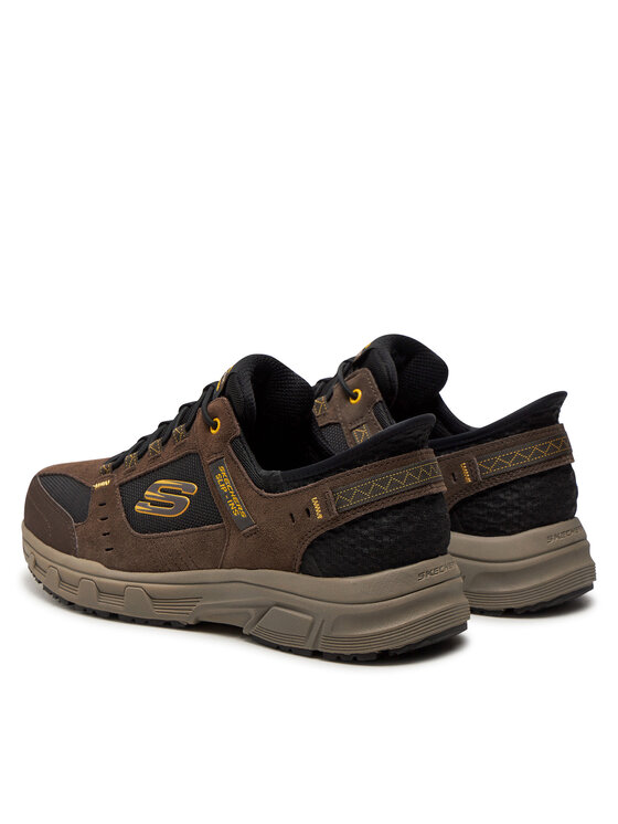 Skechers Skechers Sneakersy Oak Canyon 237450/BRBK Brązowy