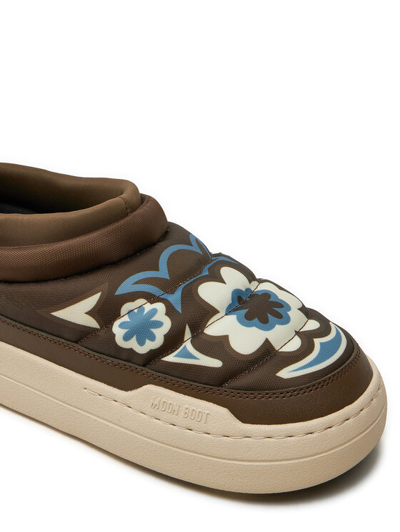 Moon Boot Moon Boot Botki Park Soft Flower 80D2470030 Brązowy