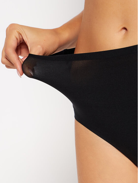 Chantelle Chantelle Бикини тип бразилиана с висока талия Soft Stretch C10690 Черен