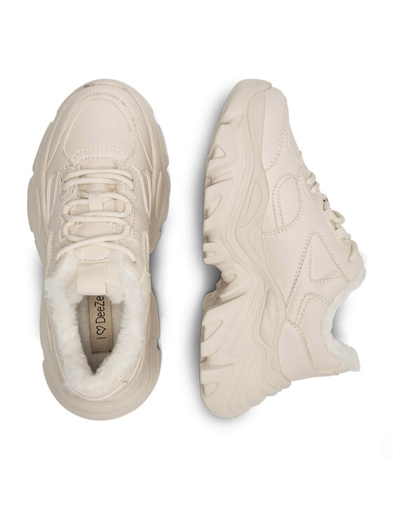 DeeZee DeeZee Sneakers MEG SWS91620-02 Beige
