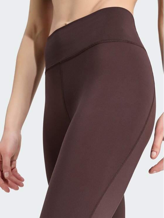 adidas adidas Legginsy 133519 Brązowy Regular Fit