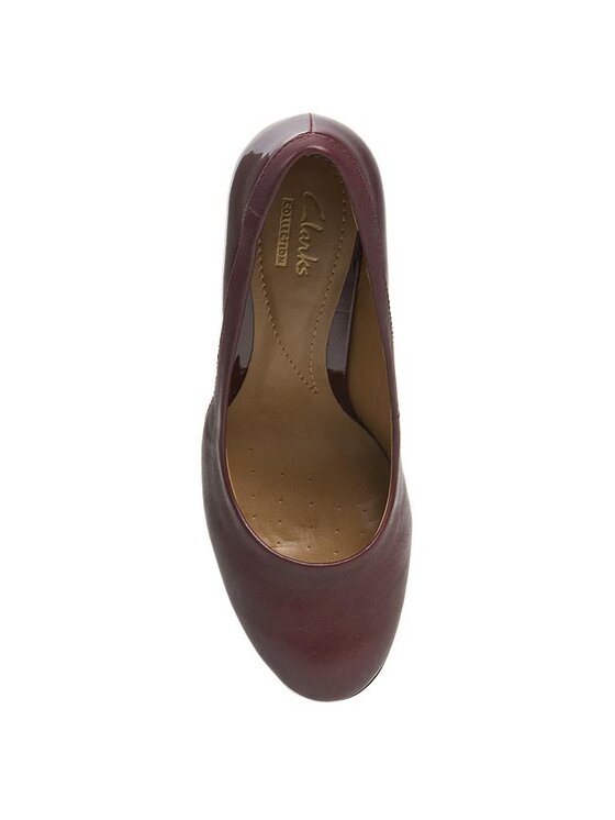 Clarks Escarpins Basil Auburn 261032784 Rouge Modivo