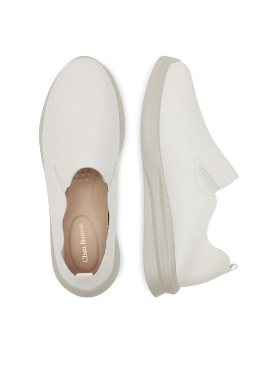 Clara Barson Clara Barson Halbschuhe WFA3690-1 Écru