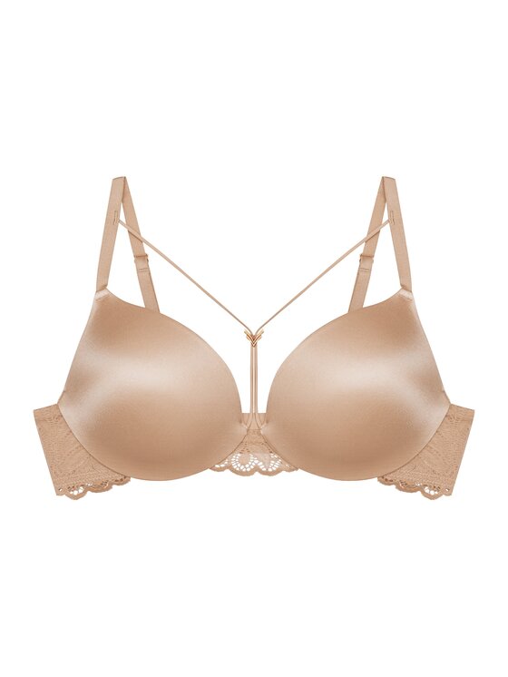 Esotiq Esotiq Biustonosz push-up 43583 Beżowy