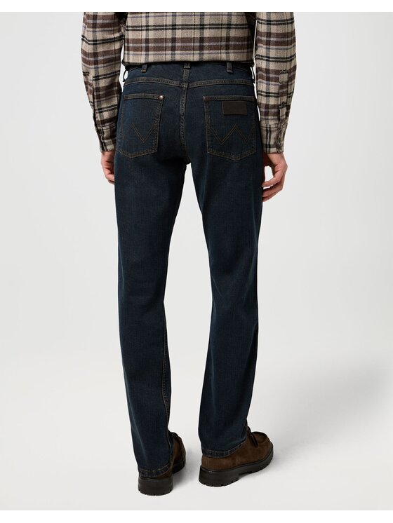 Wrangler Wrangler Jeansy GREENSBORO Czarny Straight Leg