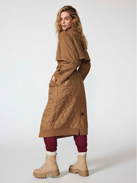 ONLY ONLY Trenčas 15293269 Ruda Regular Fit