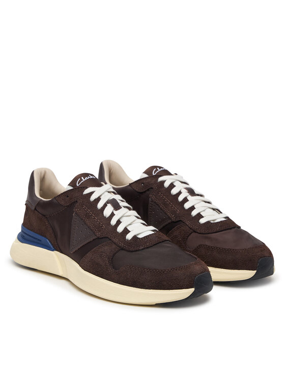 Clarks Clarks Sneakers CraftWick Lace 26328528 Marrone scuro