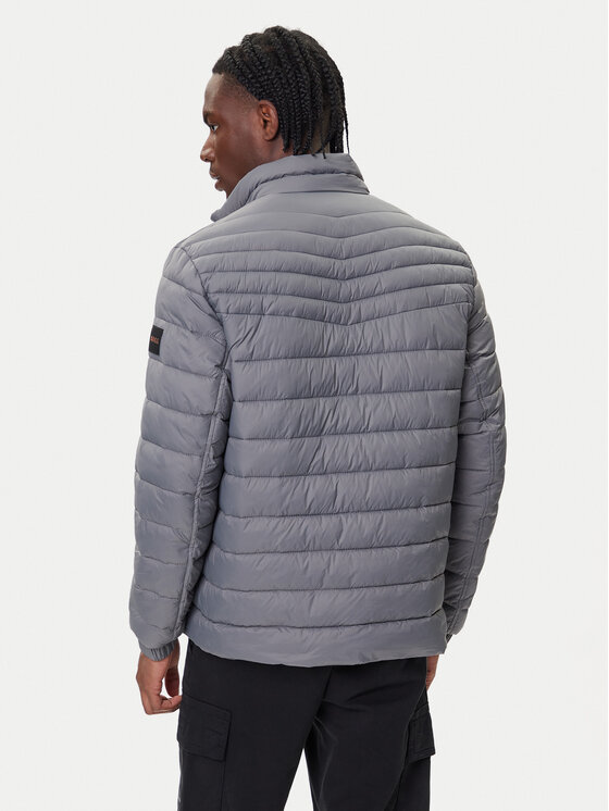 BOSS BOSS Зимно яке Oden2 50549252 Сив Slim Fit
