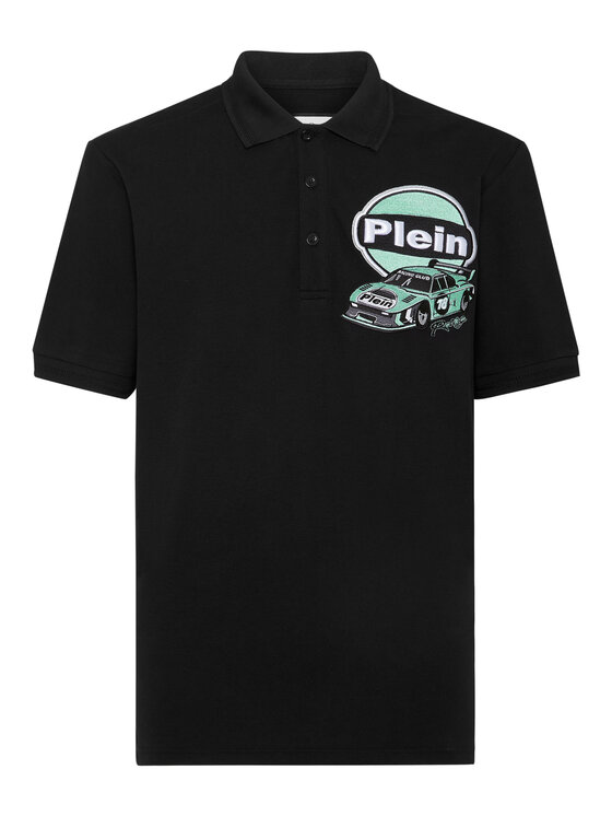 PHILIPP PLEIN PHILIPP PLEIN Polokošile 21105 Černá Slim Fit