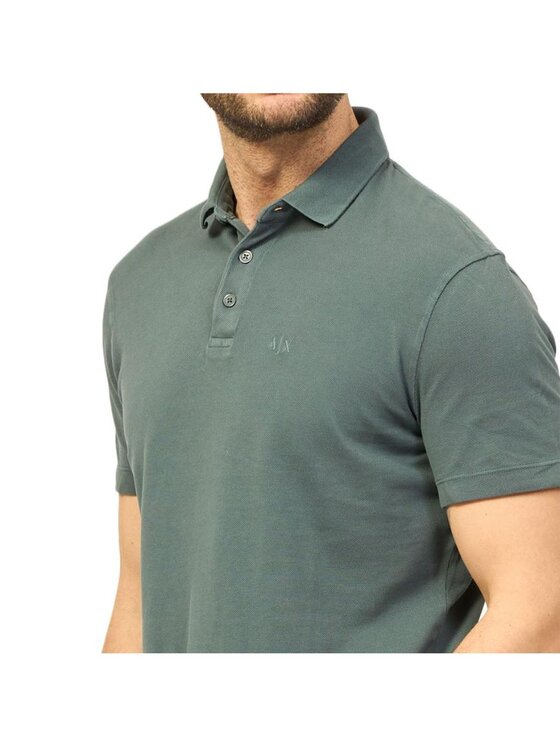 Armani Exchange Armani Exchange Polo polo Grigio Regular Fit