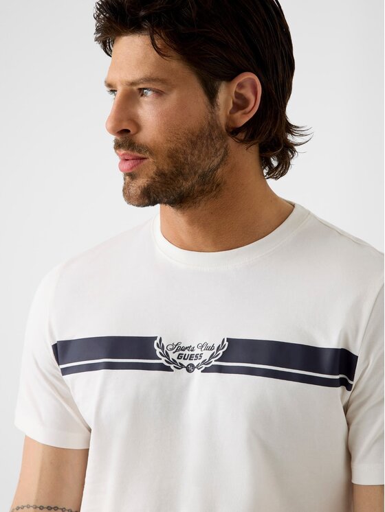Guess Guess Футболка 183445 Білий Classic Fit
