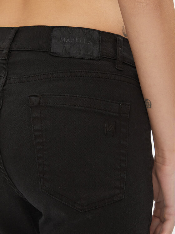 Marella Marella Παντελόνι υφασμάτινο Filly 2331360839200 Μαύρο Regular Fit