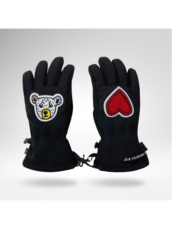 Rossignol Rossignol Rękawice narciarskie W Jcc Ski Gloves R-Shell Dry Czarny